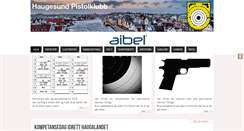 Desktop Screenshot of haugesund-pistolklubb.no