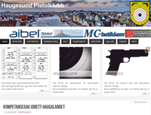 Tablet Screenshot of haugesund-pistolklubb.no